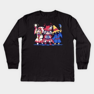 The Three Mages Kids Long Sleeve T-Shirt